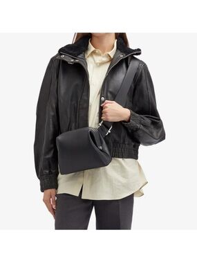 Osoi Leather Black Crossbody Bag